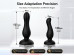 App New Male Suction Cup Anal Plug Large Dildo Soft Silicone Anal Plug